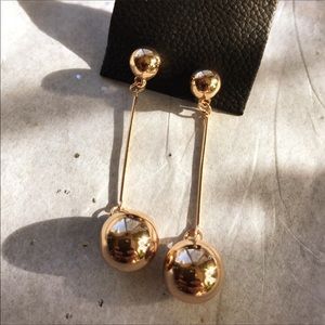 Free People Retro Gold Mirror Balls